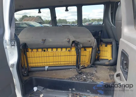 2015 Chevrolet Express 3500 Lt из США, поврежденный, VIN 1GAZG1FF1F1176880